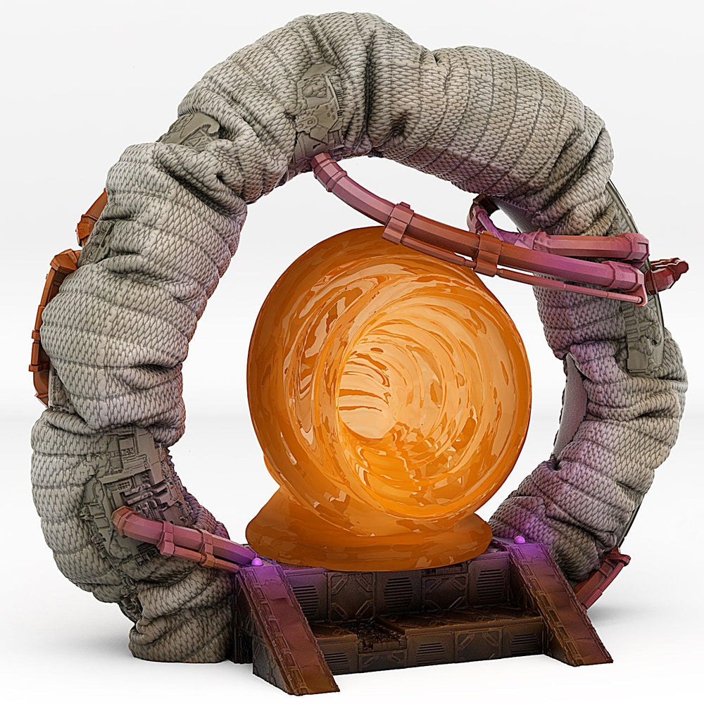 3D Printed Fantastic Portals and Effects Space Ship Portal 28mm - 32mm D&D Wargaming (Online Only)