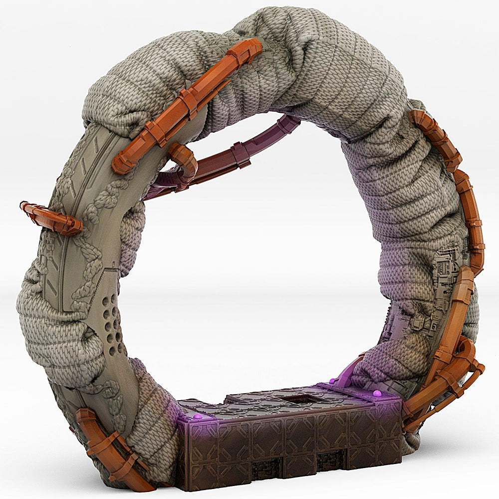3D Printed Fantastic Portals and Effects Space Ship Portal 28mm - 32mm D&D Wargaming (Online Only)