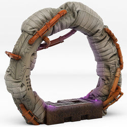 3D Printed Fantastic Portals and Effects Space Ship Portal 28mm - 32mm D&D Wargaming (Online Only)