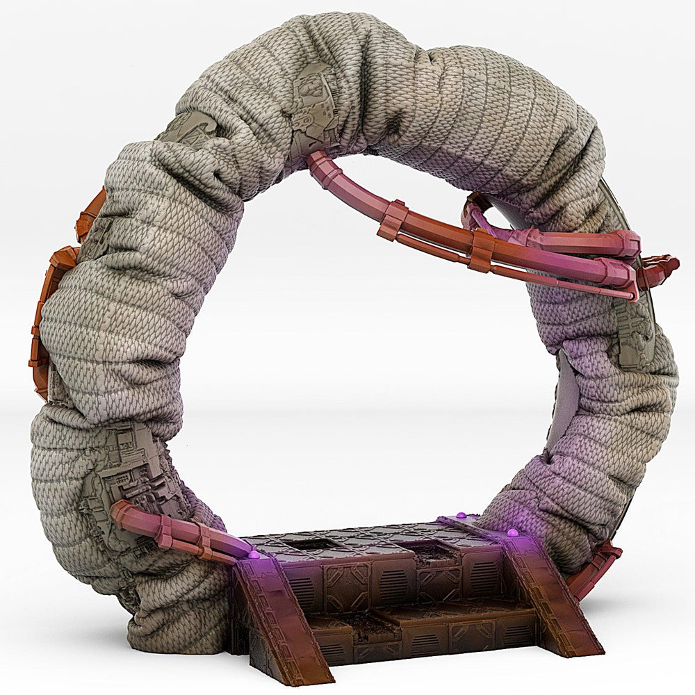 3D Printed Fantastic Portals and Effects Space Ship Portal 28mm - 32mm D&D Wargaming (Online Only)