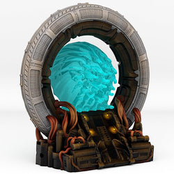 3D Printed Fantastic Portals and Effects Stars Portal 28mm - 32mm D&D Wargaming (Online Only)