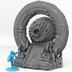 3D Printed Fantastic Portals and Effects Stars Portal 28mm - 32mm D&D Wargaming (Online Only)