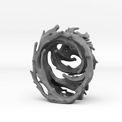 3D Printed Fantastic Portals and Effects Underwater Temple Portal 28mm - 32mm D&D Wargaming (Online Only)