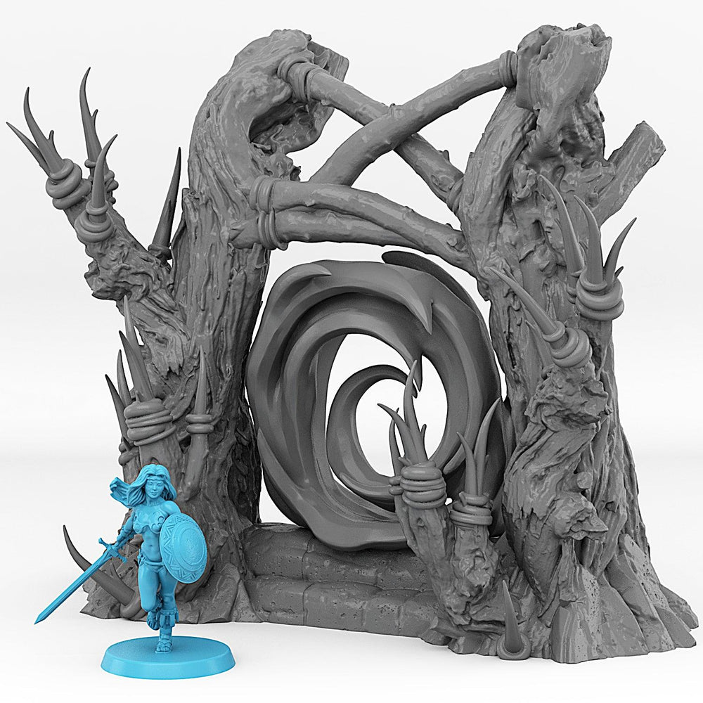 3D Printed Fantastic Portals and Effects Witch Portal 28mm - 32mm D&D Wargaming (Online Only)