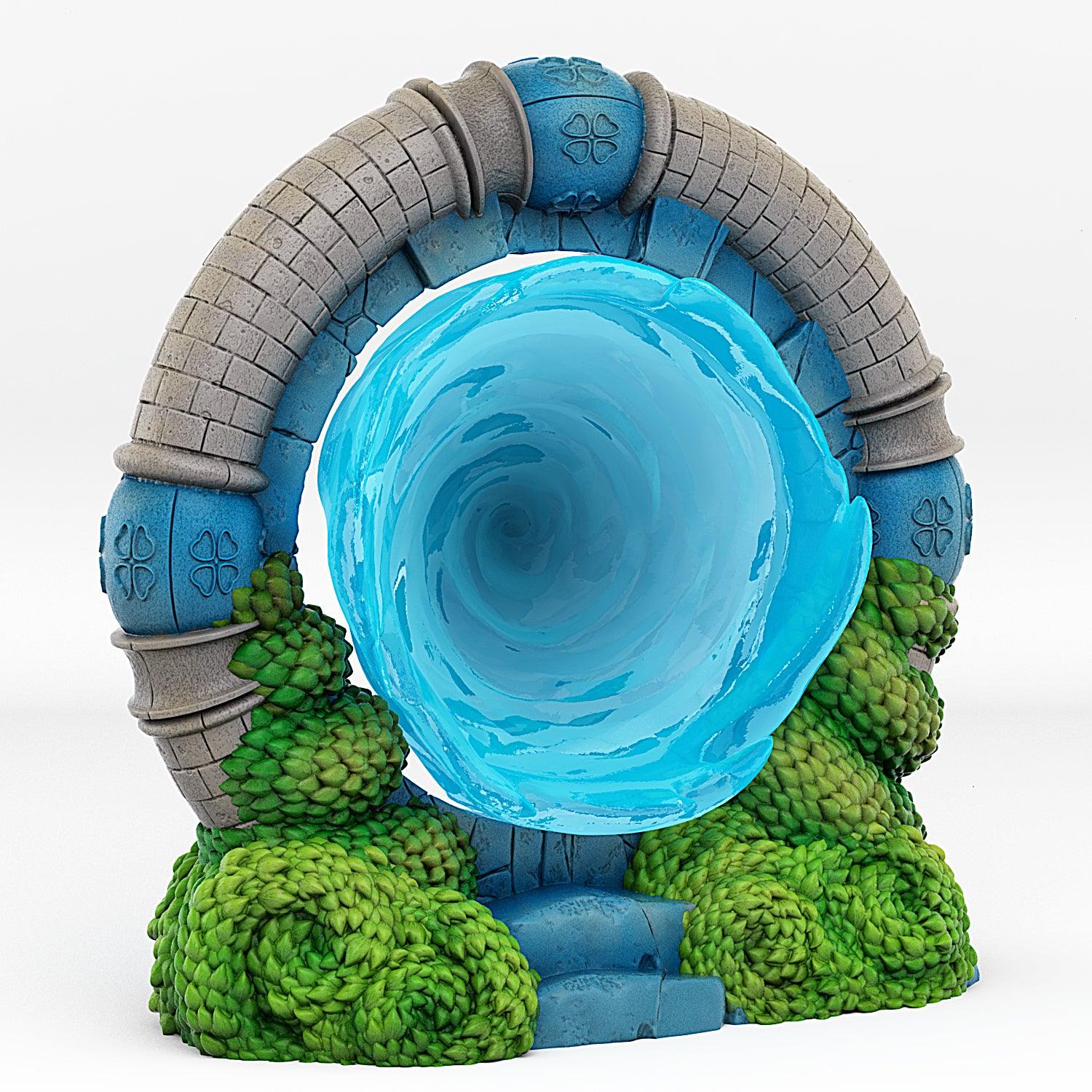 3D Printed Fantastic Portals and Effects Wonderland Portal 28mm - 32mm D&D Wargaming (Online Only)