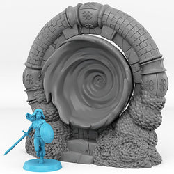 3D Printed Fantastic Portals and Effects Wonderland Portal 28mm - 32mm D&D Wargaming (Online Only)
