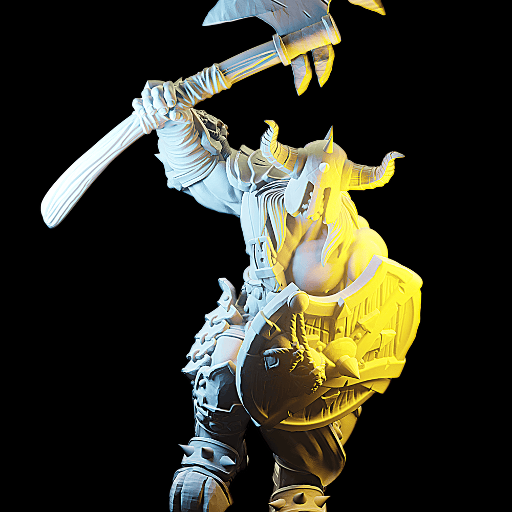 3D Printed Nafarrate - Chaos Vikings Chaos Viking 3 - 28 32 mm D&D (Online Only)