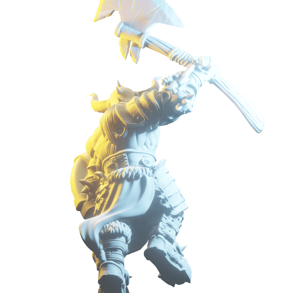 3D Printed Nafarrate - Chaos Vikings Chaos Viking 3 - 28 32 mm D&D (Online Only)