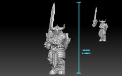 3D Printed Nafarrate - Chaos Vikings Chaos Viking 4 - 28 32 mm D&D (Online Only)