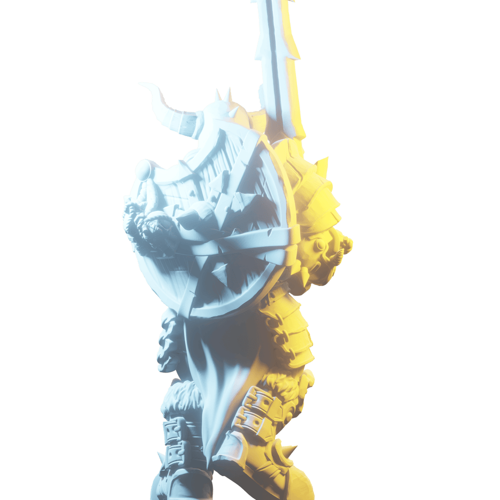 3D Printed Nafarrate - Chaos Vikings Chaos Viking 4 - 28 32 mm D&D (Online Only)