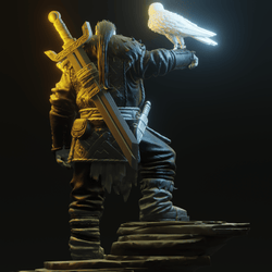 3D Printed Nafarrate - Chaos Vikings Chaos Viking Leader - 28 32 mm D&D (Online Only)