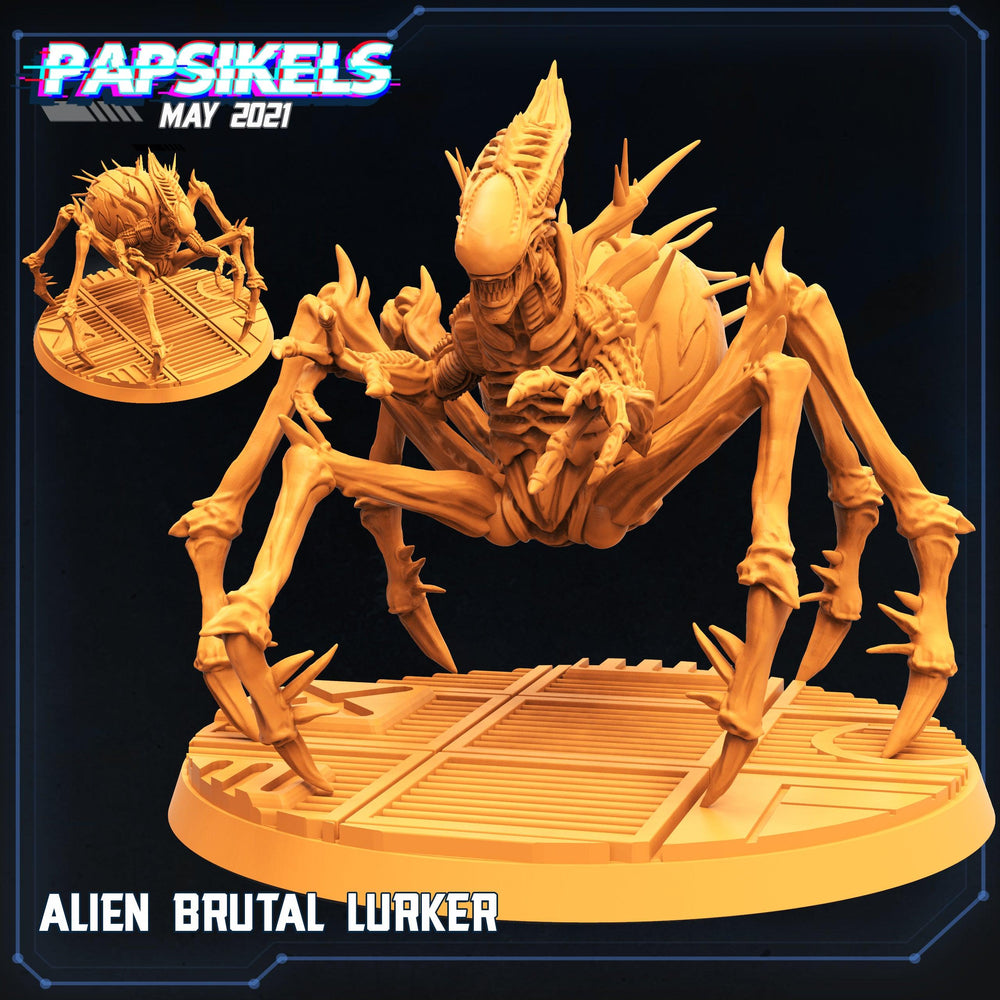 3D Printed Papsikels Alien Brutal Lurker Aliens vs Humans 28mm 32mm (Online Only)