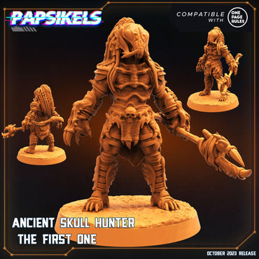 3D Printed Papsikels Ancient Skull Hunter The First One 28mm 32mm (Online Only)