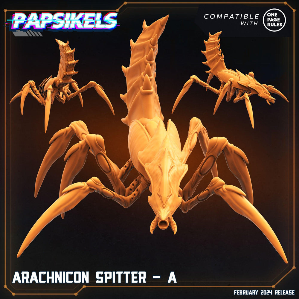 3D Printed Papsikels Arachnicon Spitter Set 28mm 32mm (Online Only)
