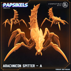 3D Printed Papsikels Arachnicon Spitter Set 28mm 32mm (Online Only)