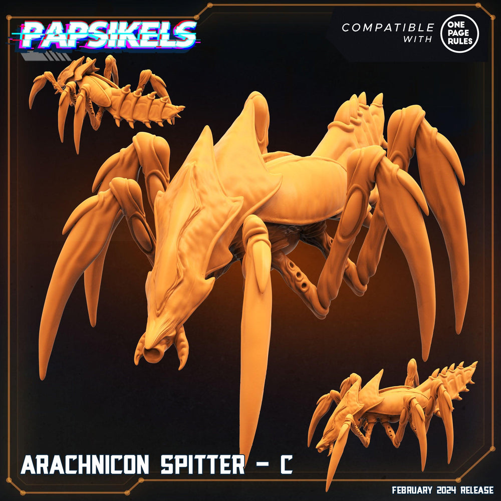 3D Printed Papsikels Arachnicon Spitter Set 28mm 32mm (Online Only)