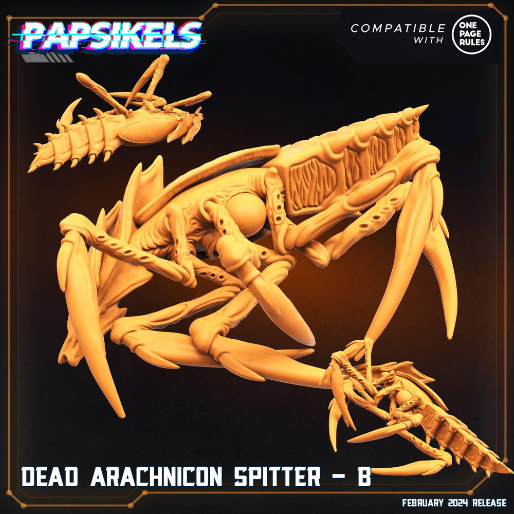 3D Printed Papsikels Arachnicon Spitter Set 28mm 32mm (Online Only)