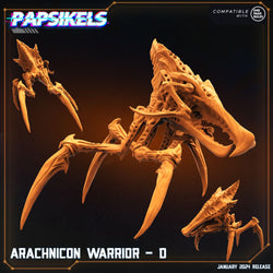 3D Printed Papsikels Arachnicon Warriors Set Dropship Troopers 28mm 32mm (Online Only)