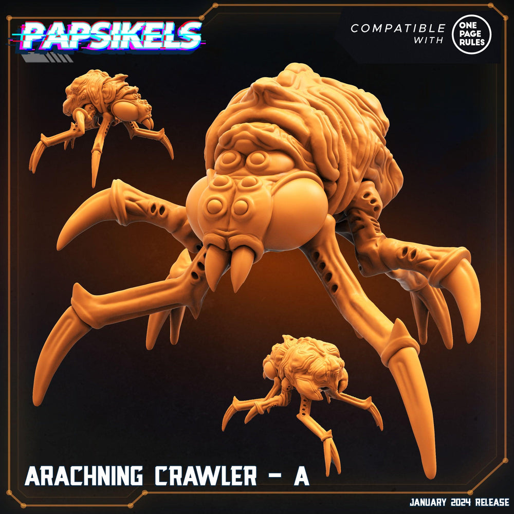 3D Printed Papsikels Arachning Crawlers Set Dropship Troopers 28mm 32mm (Online Only)