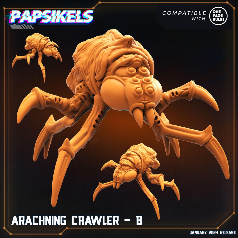 3D Printed Papsikels Arachning Crawlers Set Dropship Troopers 28mm 32mm (Online Only)