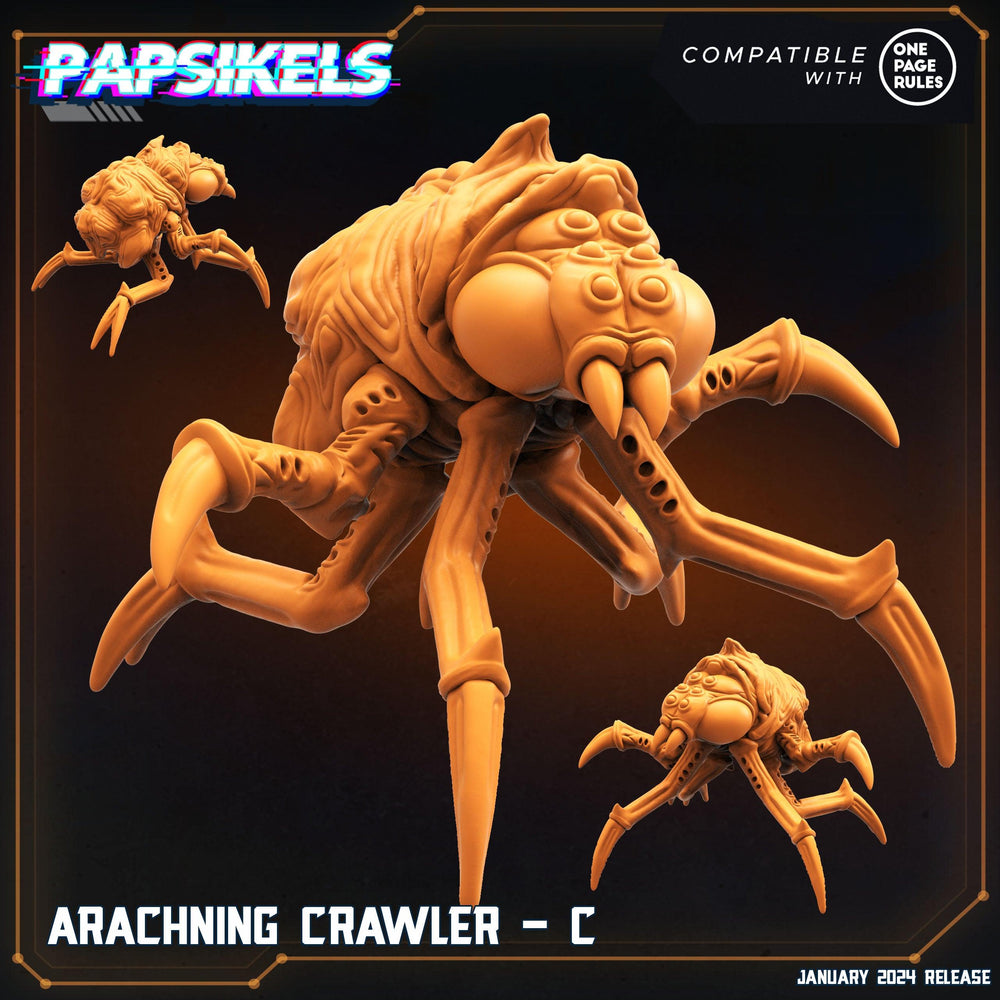 3D Printed Papsikels Arachning Crawlers Set Dropship Troopers 28mm 32mm (Online Only)