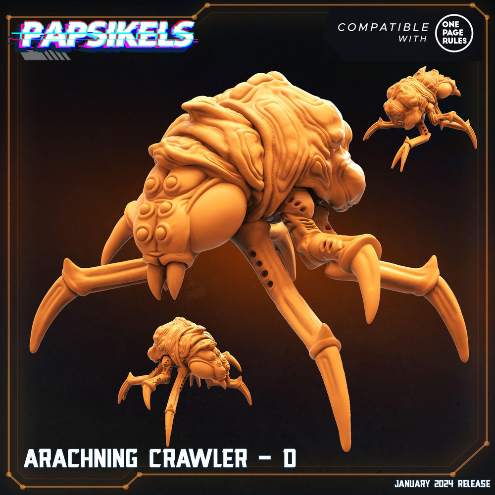 3D Printed Papsikels Arachning Crawlers Set Dropship Troopers 28mm 32mm (Online Only)
