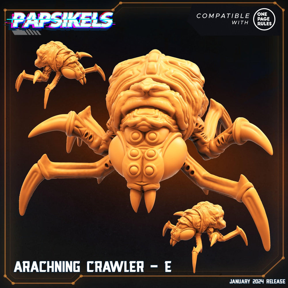 3D Printed Papsikels Arachning Crawlers Set Dropship Troopers 28mm 32mm (Online Only)