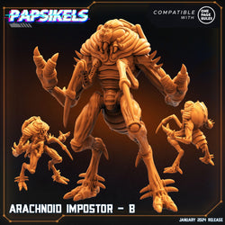 3D Printed Papsikels Arachnoid Impostors Set Dropship Troopers 28mm 32mm (Online Only)