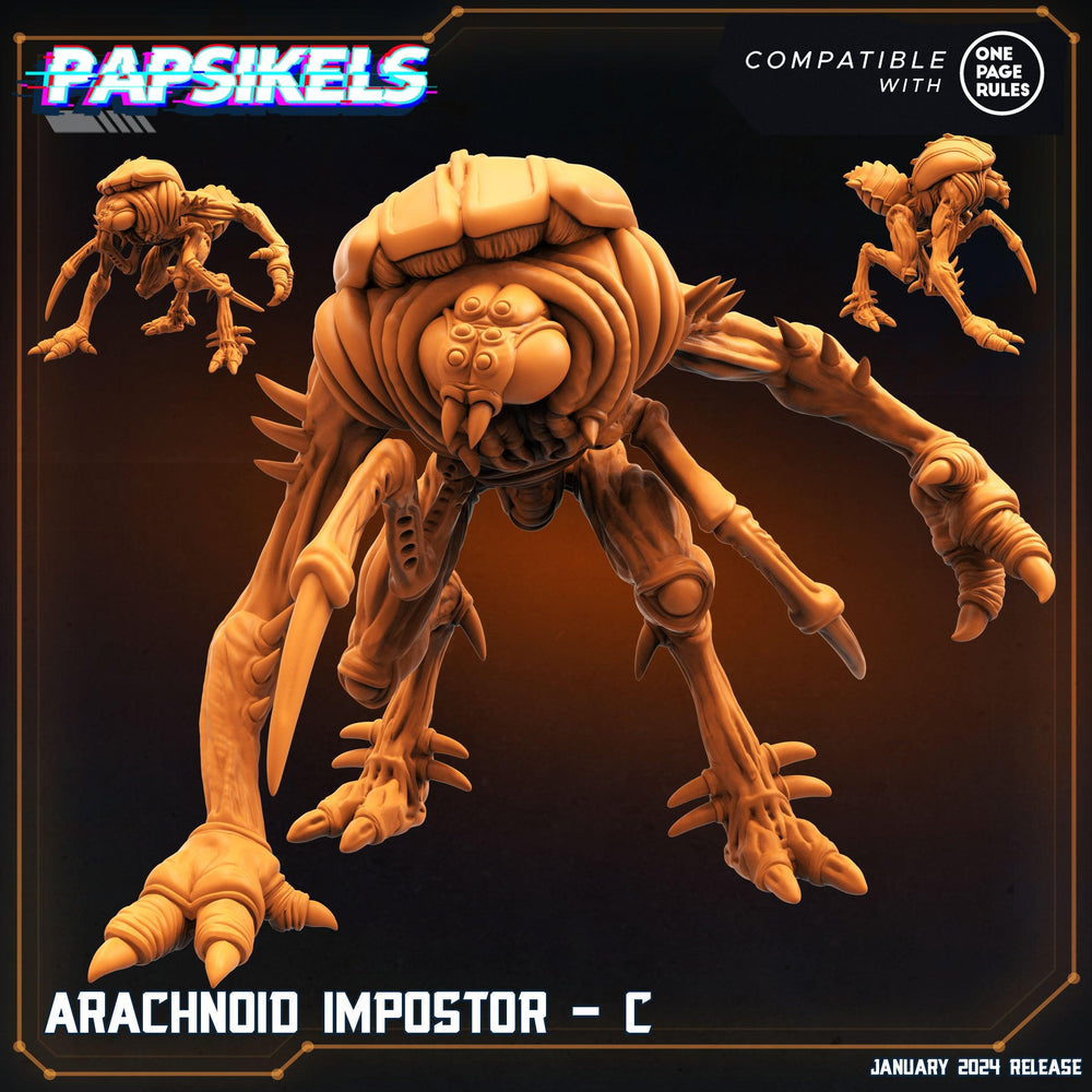 3D Printed Papsikels Arachnoid Impostors Set Dropship Troopers 28mm 32mm (Online Only)