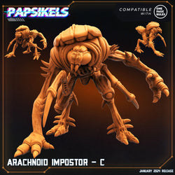 3D Printed Papsikels Arachnoid Impostors Set Dropship Troopers 28mm 32mm (Online Only)