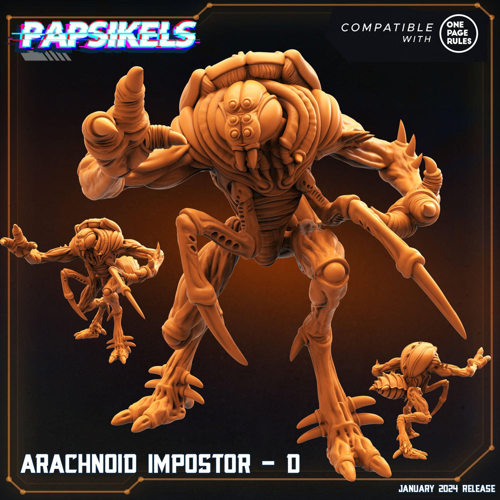 3D Printed Papsikels Arachnoid Impostors Set Dropship Troopers 28mm 32mm (Online Only)