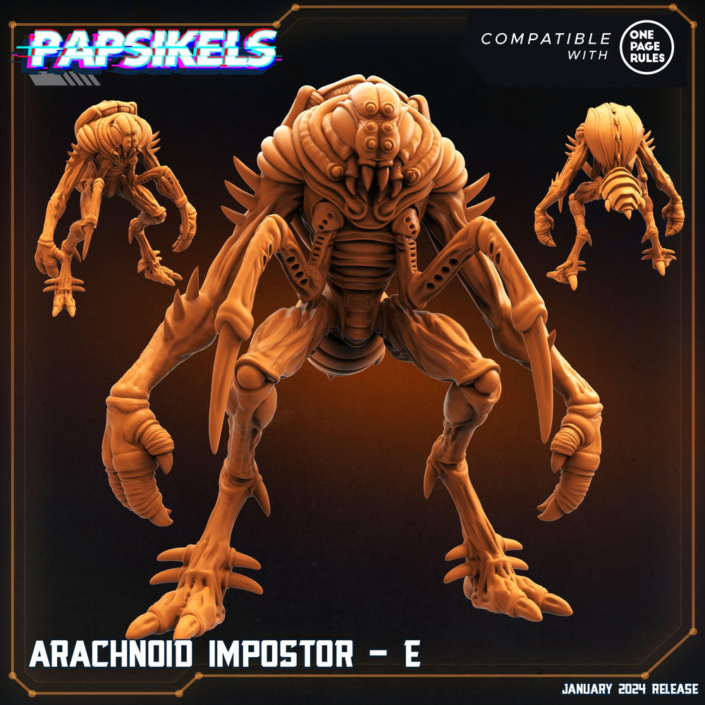 3D Printed Papsikels Arachnoid Impostors Set Dropship Troopers 28mm 32mm (Online Only)