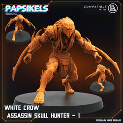 3D Printed Papsikels Assassin Skull Hunters Set 28mm 32mm (Online Only)