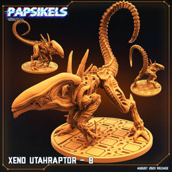 3D Printed Papsikels August 2023 - Xenowars Genesis Xeno Utahraptor Set 28mm 32mm (Online Only)