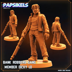 3D Printed Papsikels - Bank Robbers Gang Set - 28mm 32mm (Online Only)