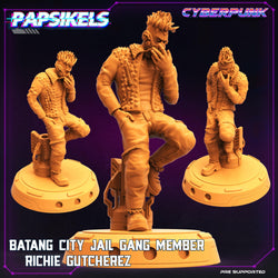 3D Printed Papsikels - Batang City Jail Gang Street Punk Set - 28mm 32mm (Online Only)