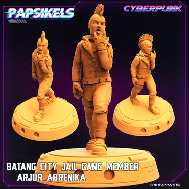 3D Printed Papsikels - Batang City Jail Gang Street Punk Set - 28mm 32mm (Online Only)