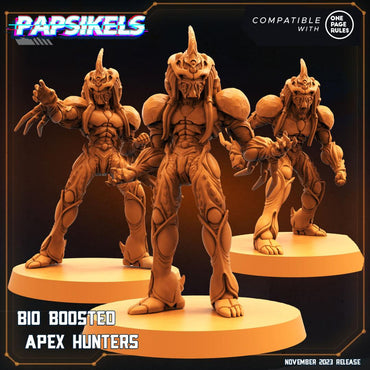 3D Printed Papsikels Bio Boosted Apex Hunters Set Skull Hunters Army Bundle 2 28mm 32mm (Online Only)