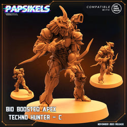 3D Printed Papsikels Bio Boosted Apex Techno Hunters Set Skull Hunters Army Bundle 2 28mm 32mm (Online Only)