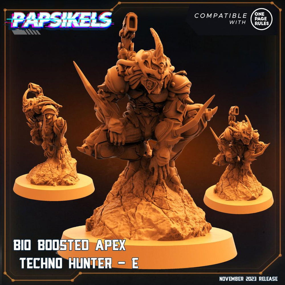 3D Printed Papsikels Bio Boosted Apex Techno Hunters Set Skull Hunters Army Bundle 2 28mm 32mm (Online Only)