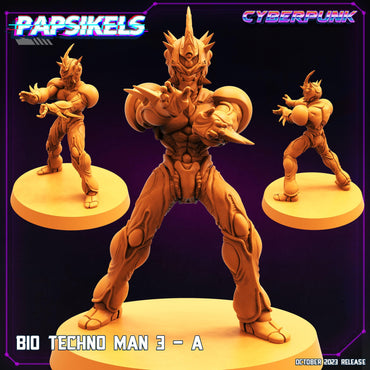 3D Printed Papsikels Bio Techno Man 3A Bio Techno Man Set 28mm 32mm (Online Only)