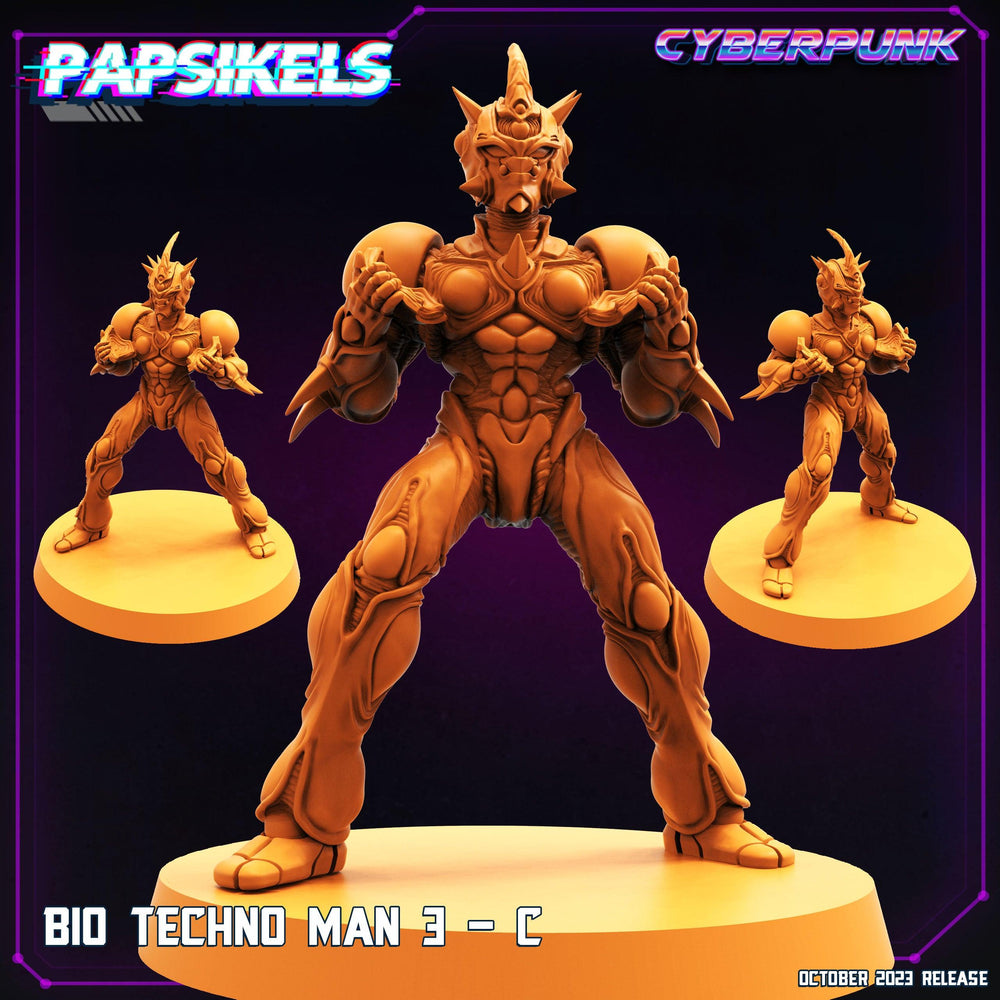 3D Printed Papsikels Bio Techno Man 3C Bio Techno Man Set 28mm 32mm (Online Only)