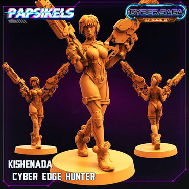 3D Printed Papsikels -Cyber Saga Episode 2 Kishenada Cyber Edge Hunter - 28mm 32mm (Online Only)