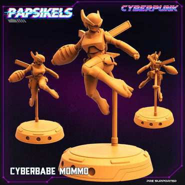 3D Printed Papsikels Cyberbabe Mommo 28mm 32mm (Online Only)