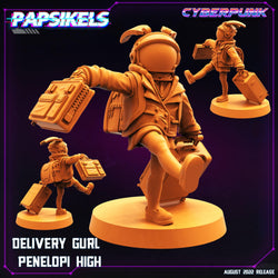 3D Printed Papsikels Cyberpunk Sci-Fi Cyber Delivery Set - 28mm 32mm (Online Only)