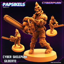 3D Printed Papsikels Cyberpunk Sci-Fi Cyber Skelepunk Set- 28mm 32mm (Online Only)