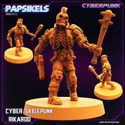3D Printed Papsikels Cyberpunk Sci-Fi Cyber Skelepunk Set- 28mm 32mm (Online Only)