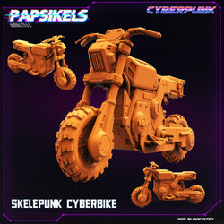 3D Printed Papsikels Cyberpunk Sci-Fi Cyber Skelerider Arturito - 28mm 32mm (Online Only)