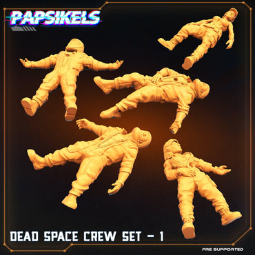 3D Printed Papsikels Cyberpunk Sci-Fi Dead Space Crew Maintenance Set 1 - 28mm 32mm (Online Only)