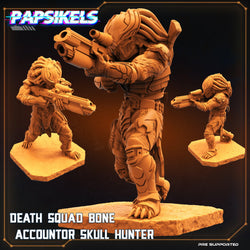 3D Printed Papsikels Cyberpunk Sci-Fi Death Squad Bone Set - 28mm 32mm (Online Only)